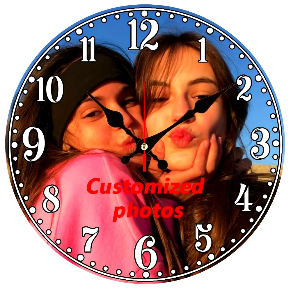 Individuelle Foto Wanduhr