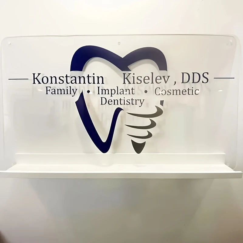 Personalisiertes Bürotürschild