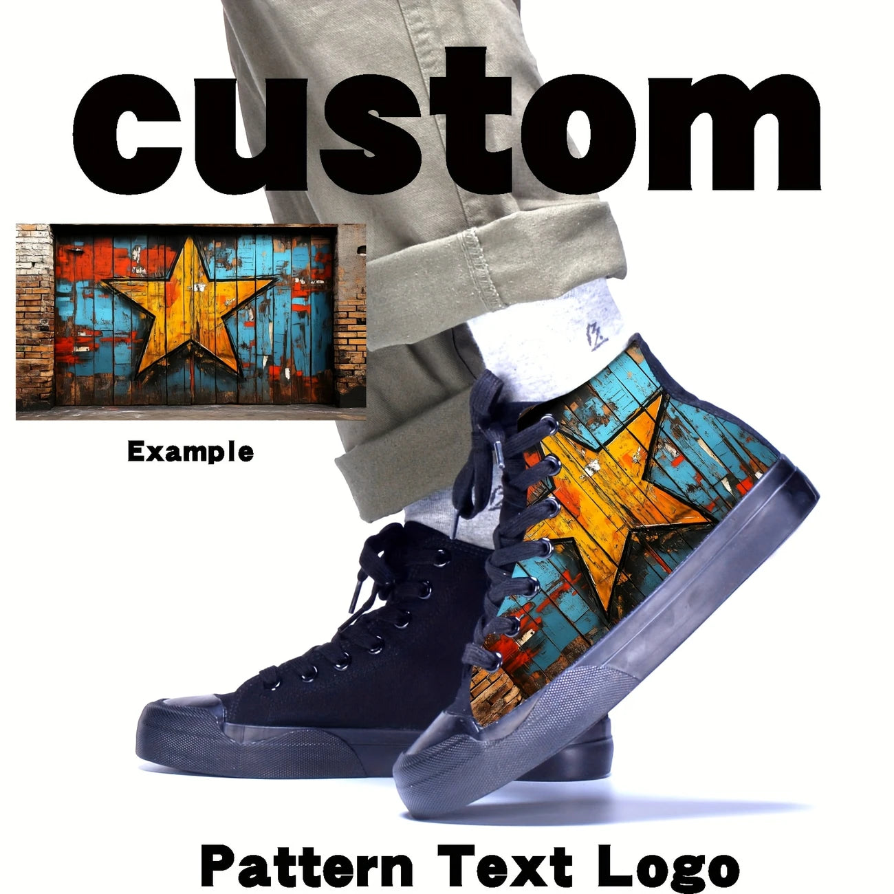 Personalisierte HighHop Sneaker