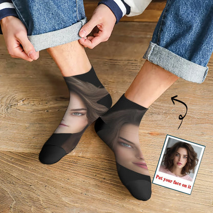 Custom face socks
